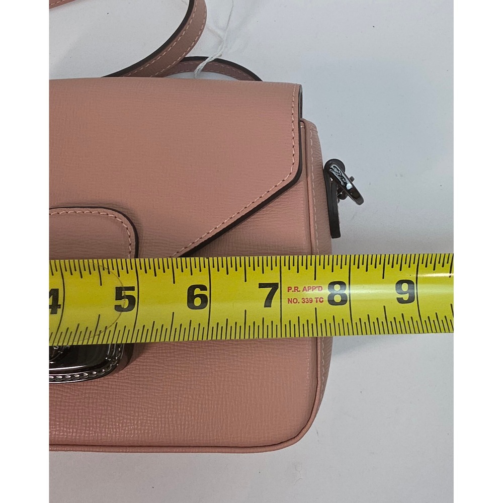 Longchamp Mademoiselle Blush Pink Leather Crossbody Bag L1305813A80 France - Picture 7 of 8